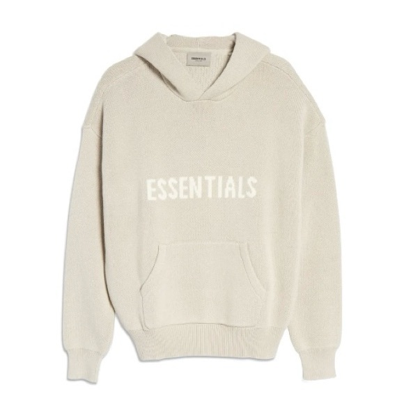 Stone Essentials Fear of God Knit Pullover Hoodie - Picture 2 of 5